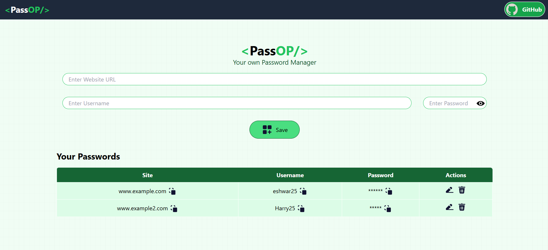 Password Manager